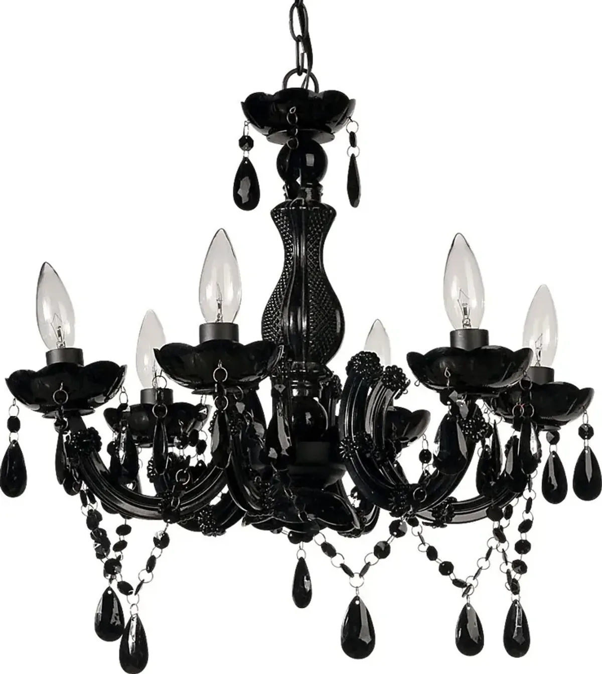 Larkspur Lane Black Chandelier