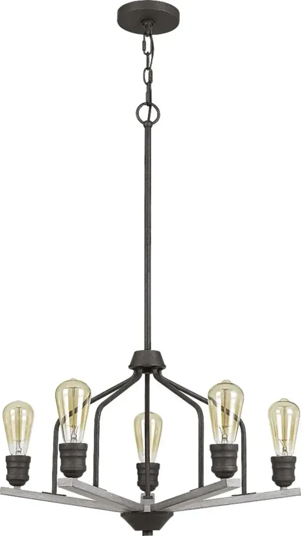 Pond Cove Bronze Chandelier