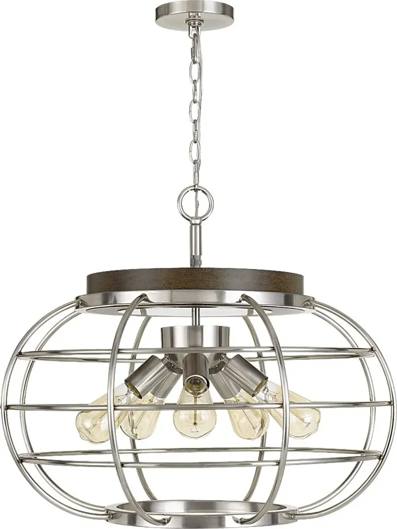 Gisbourne Nickel Chandelier