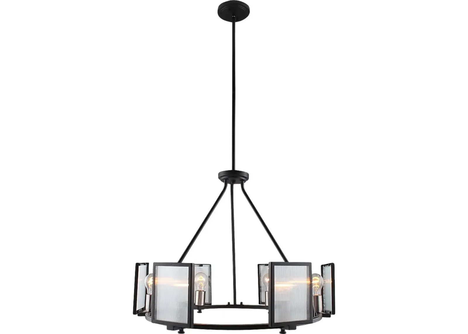 Feara Shade Black Chandelier