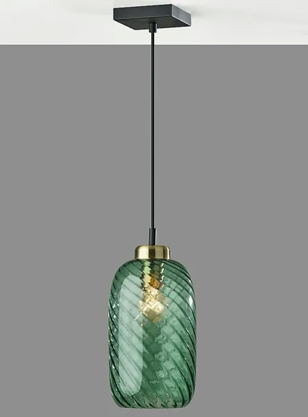 Marge Point Green Pendant