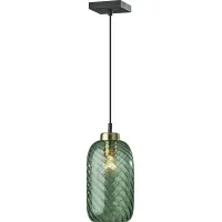 Marge Point Green Pendant