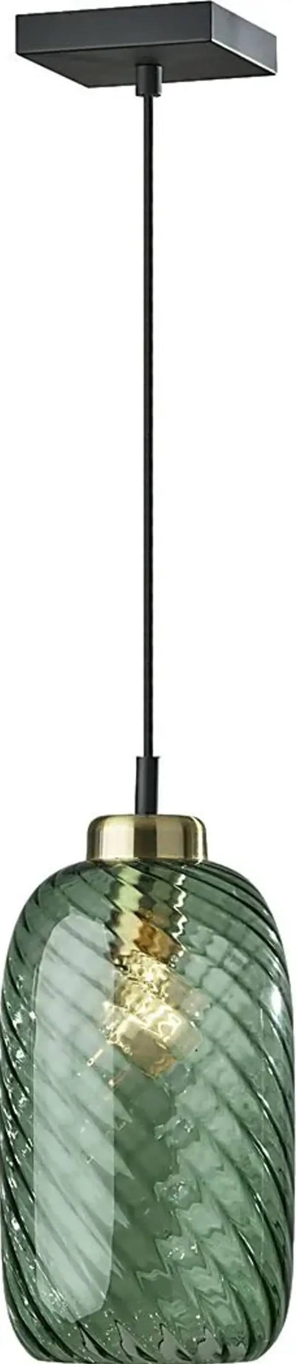 Marge Point Green Pendant