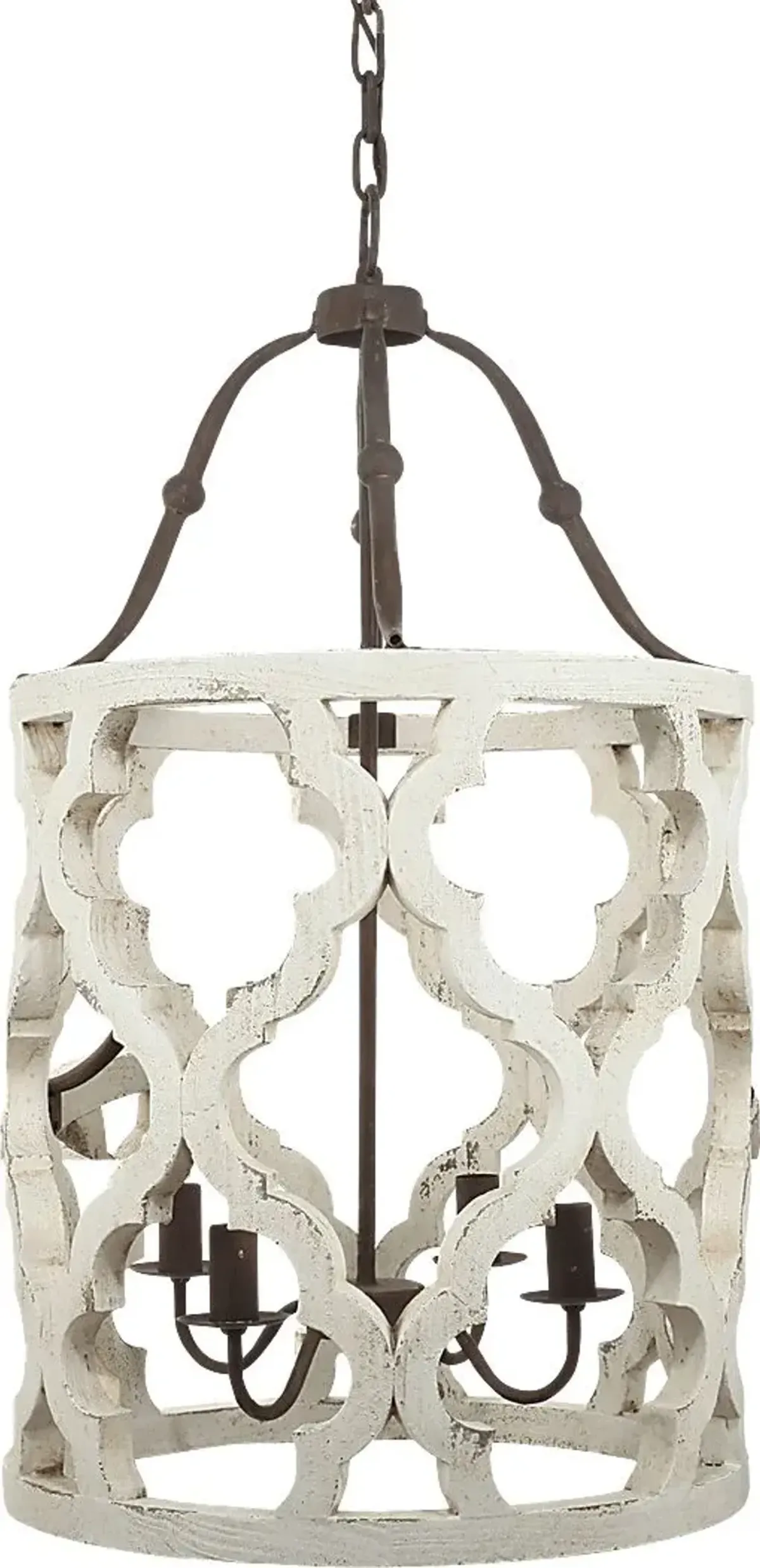 Peking Point White Chandelier