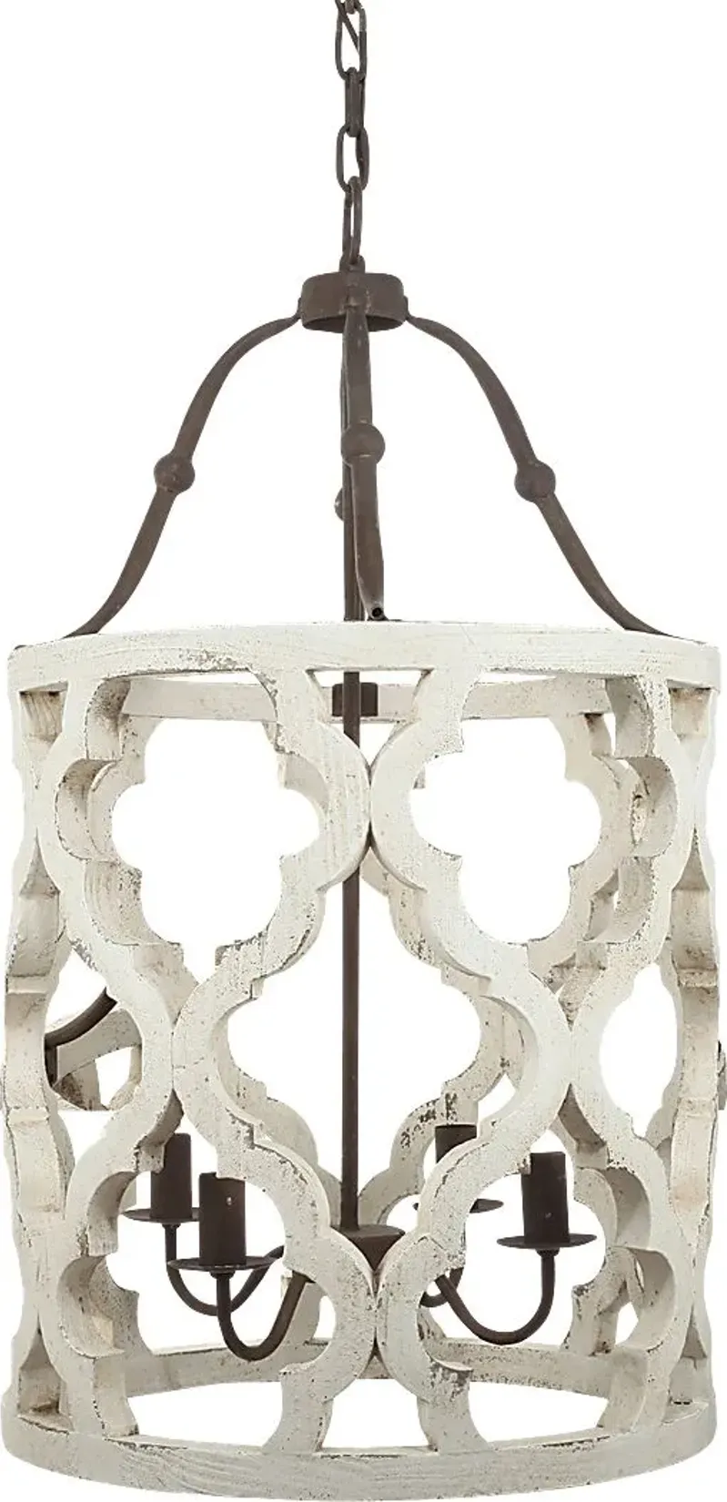 Peking Point White Chandelier