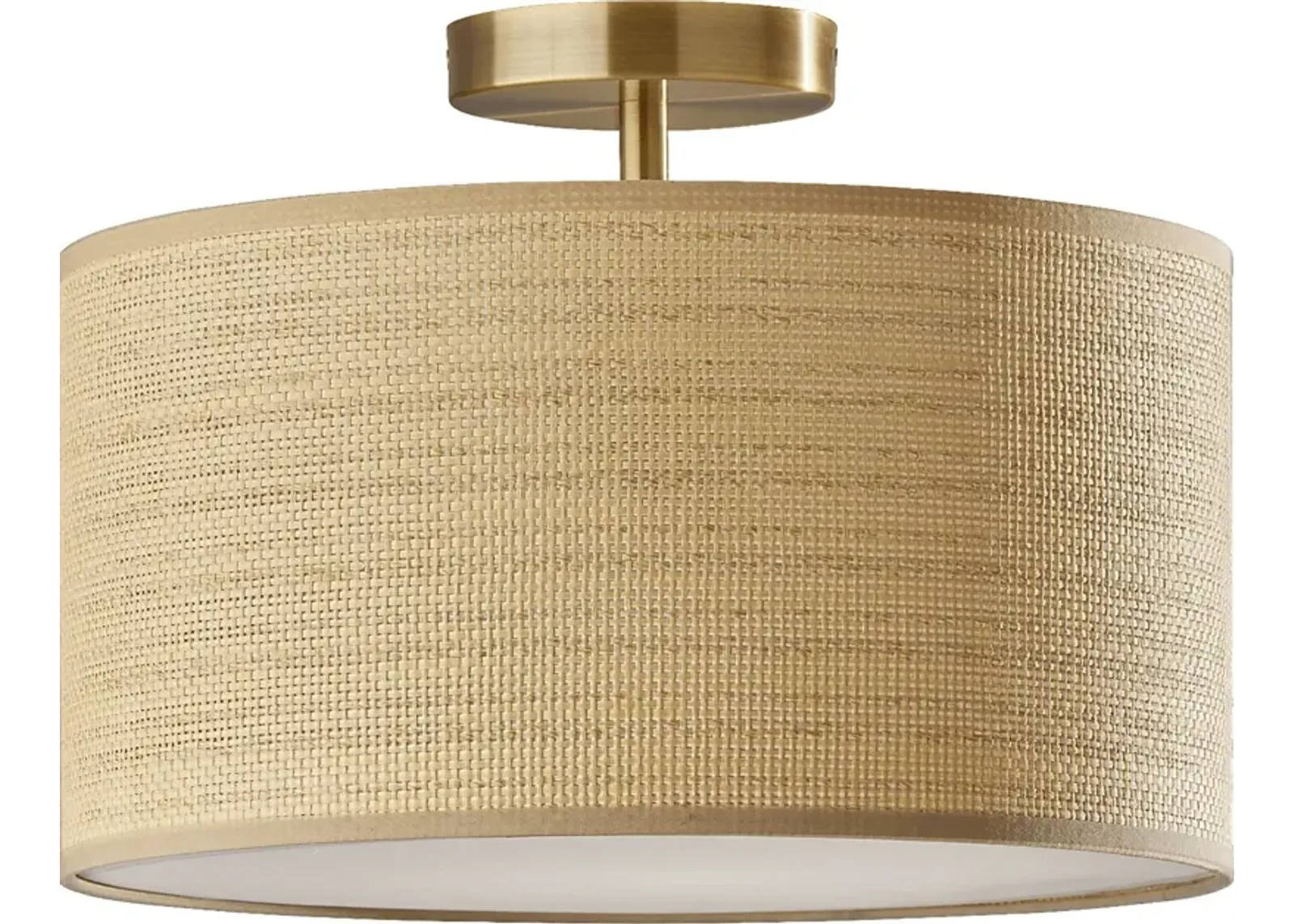 Pacifica Circle Brass Pendant