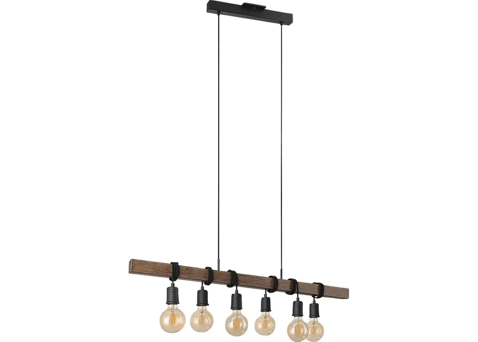 Laredo Bay Black Chandelier