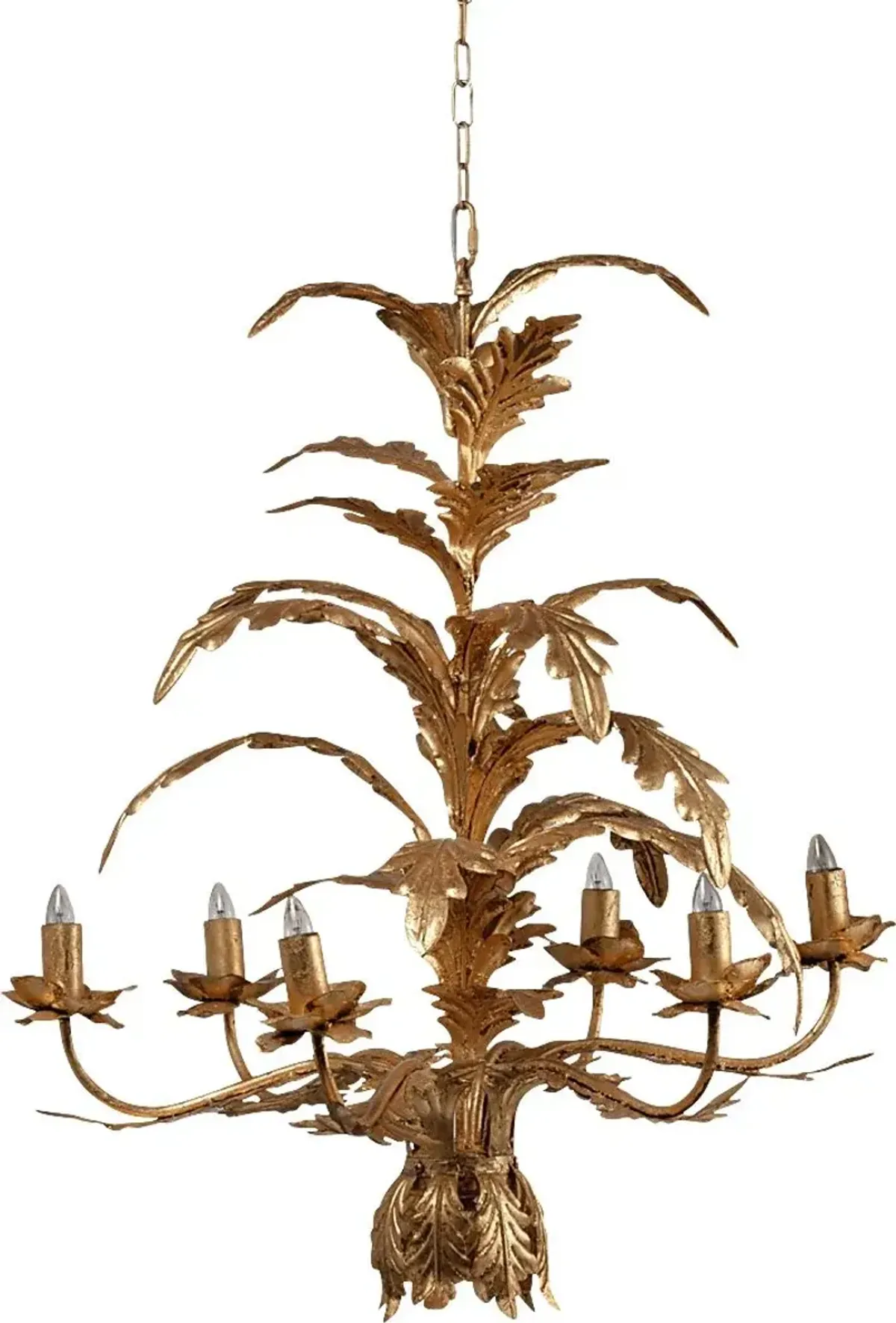 Lakay Reef Gold Chandelier