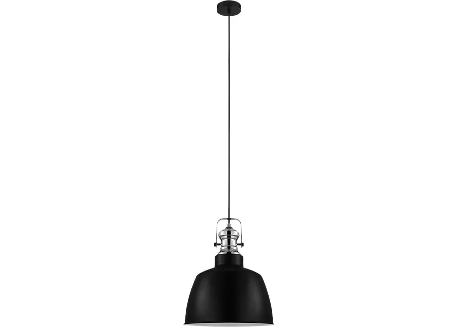 Lombard Nest Large Black Pendant