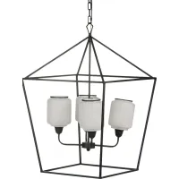 Mountain Holly Black Chandelier