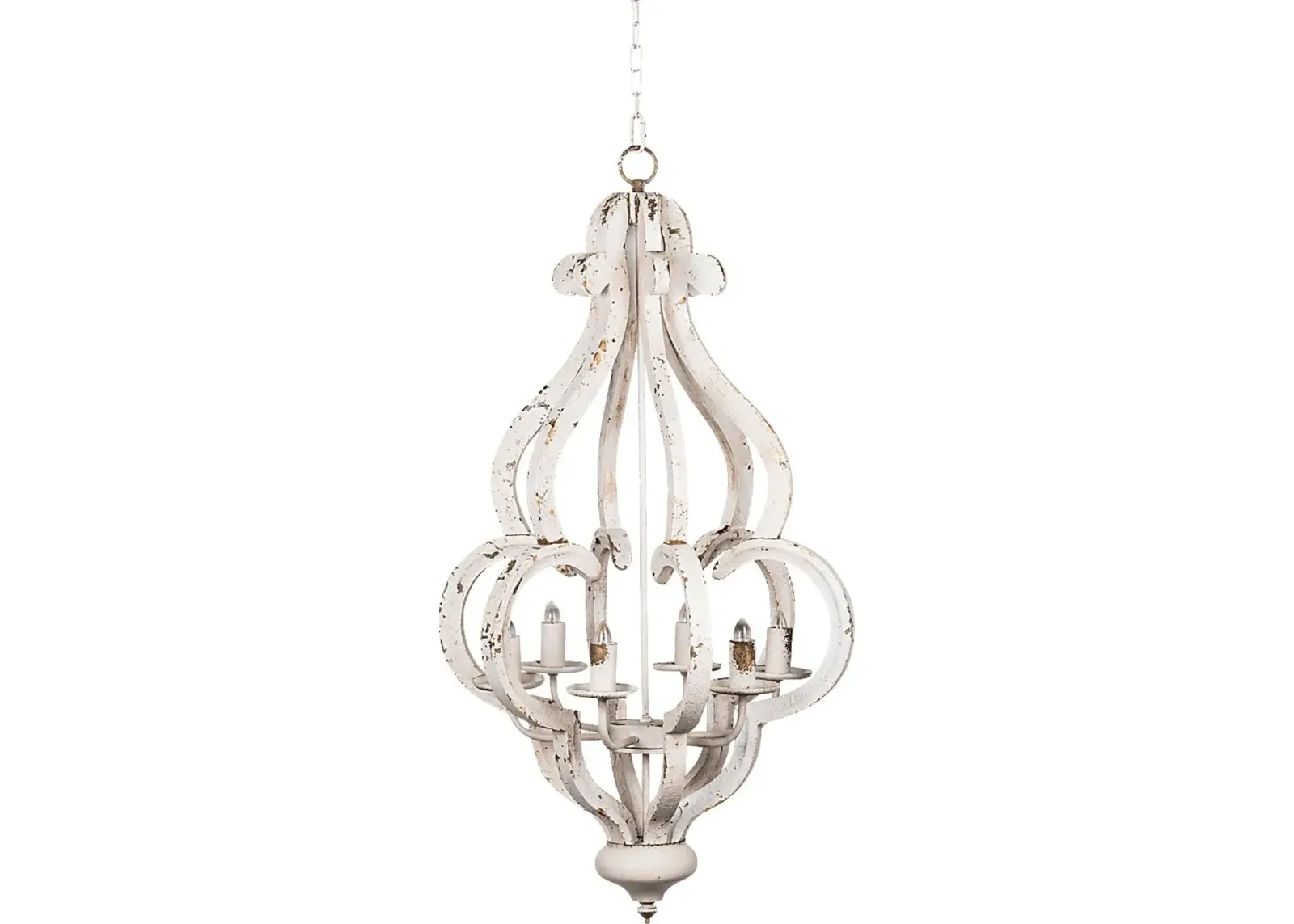 Ulrik Road Cream Chandelier