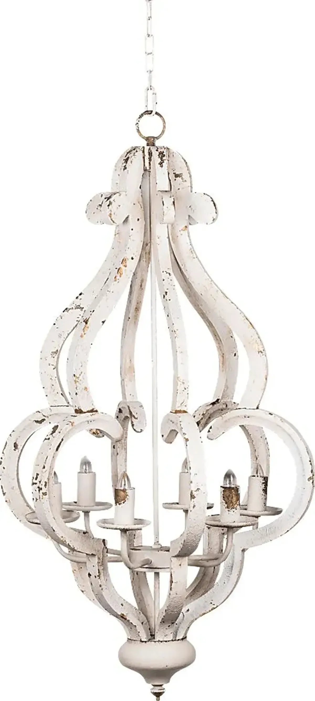 Ulrik Road Cream Chandelier