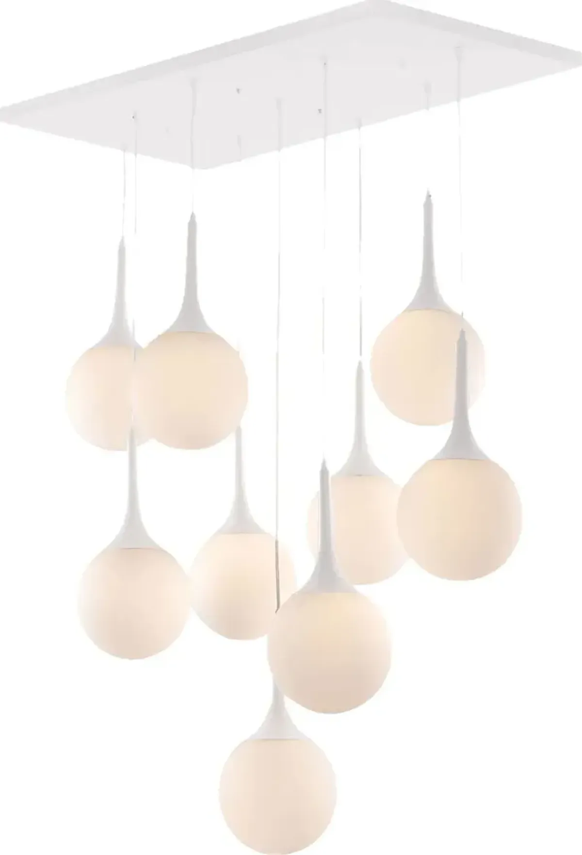 Northshore Point White Chandelier