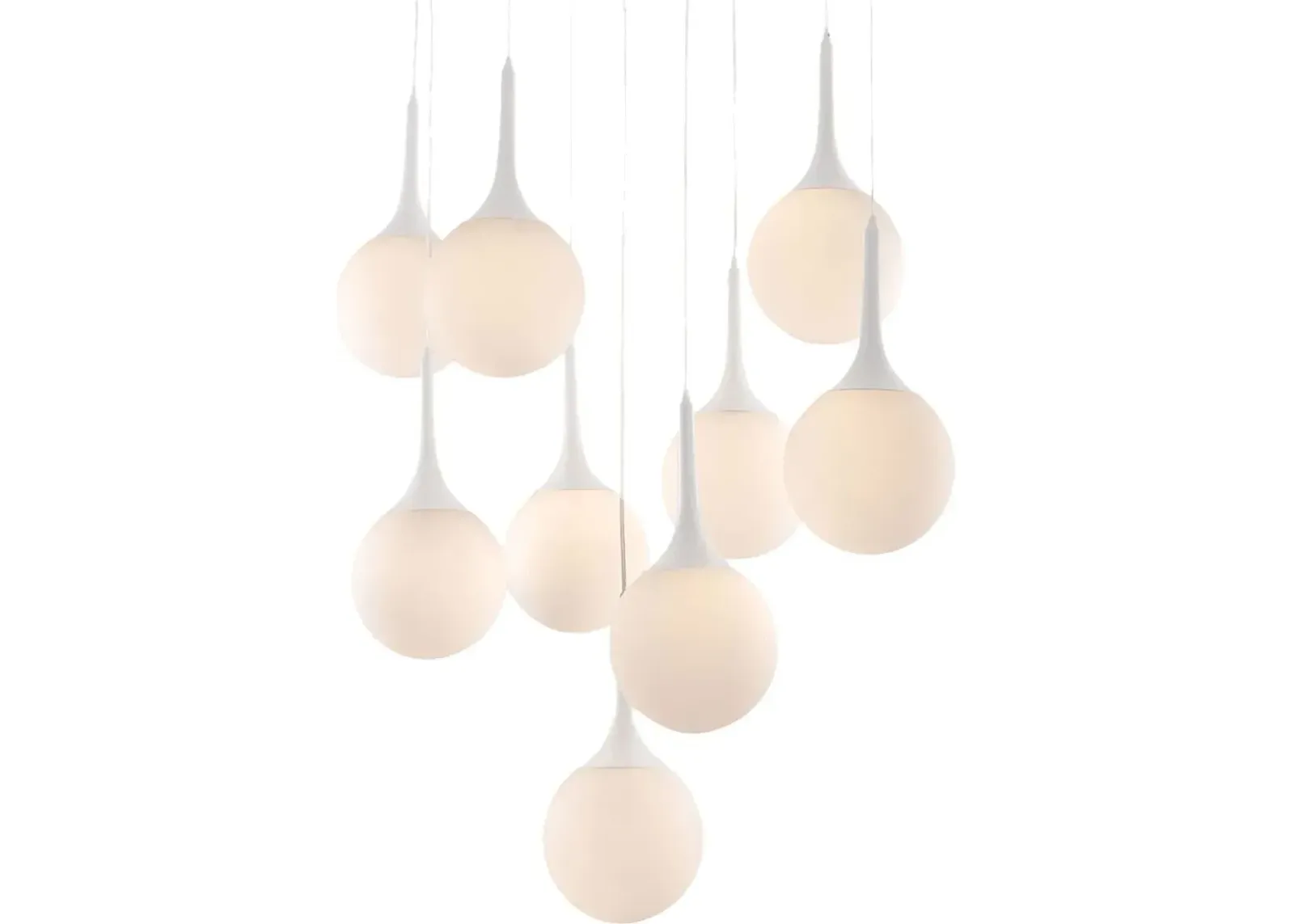 Northshore Point White Chandelier