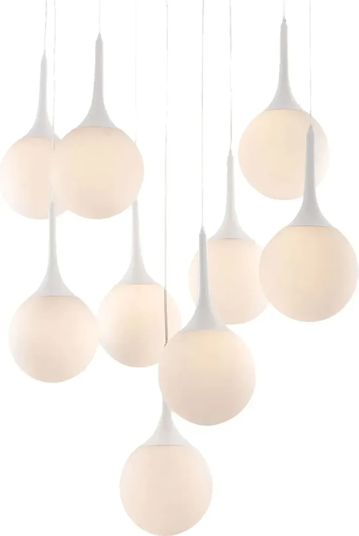 Northshore Point White Chandelier