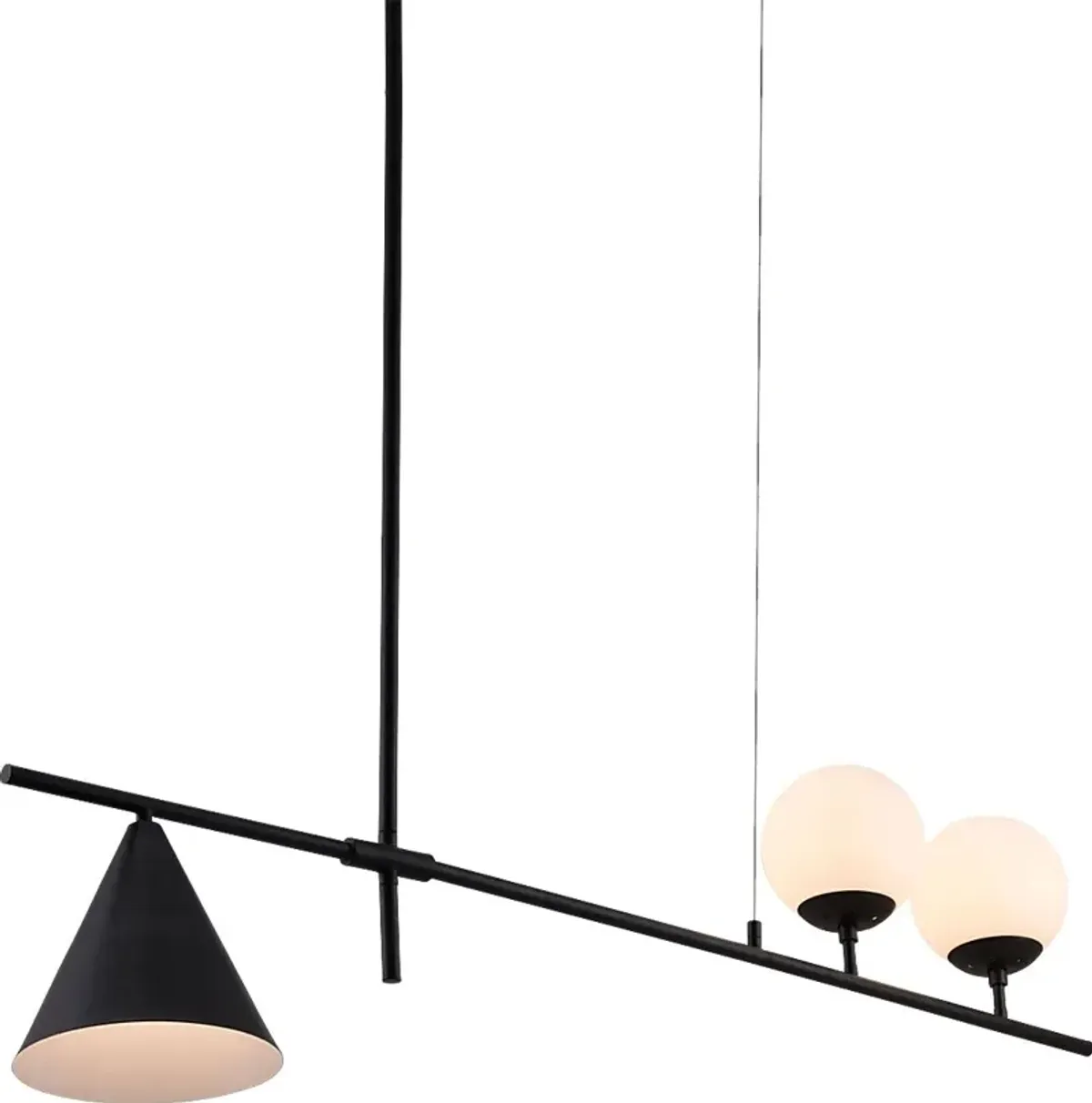 Ash Alley Black Chandelier