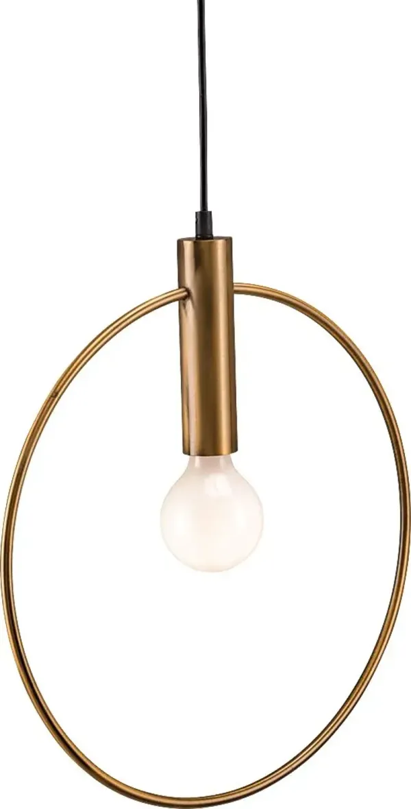 Azalea Way Gold Pendant