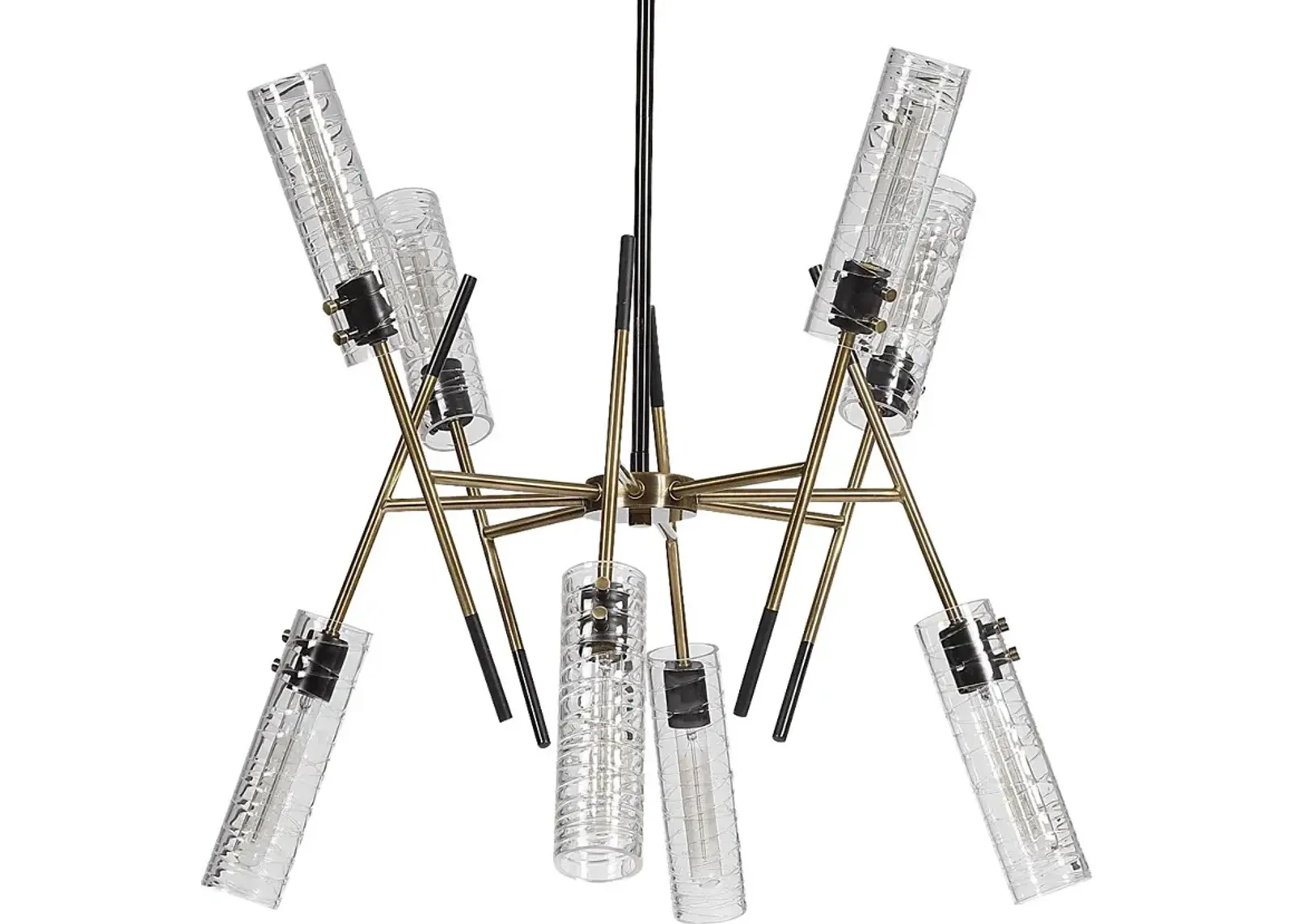 Jaxon Oaks Brass Chandelier