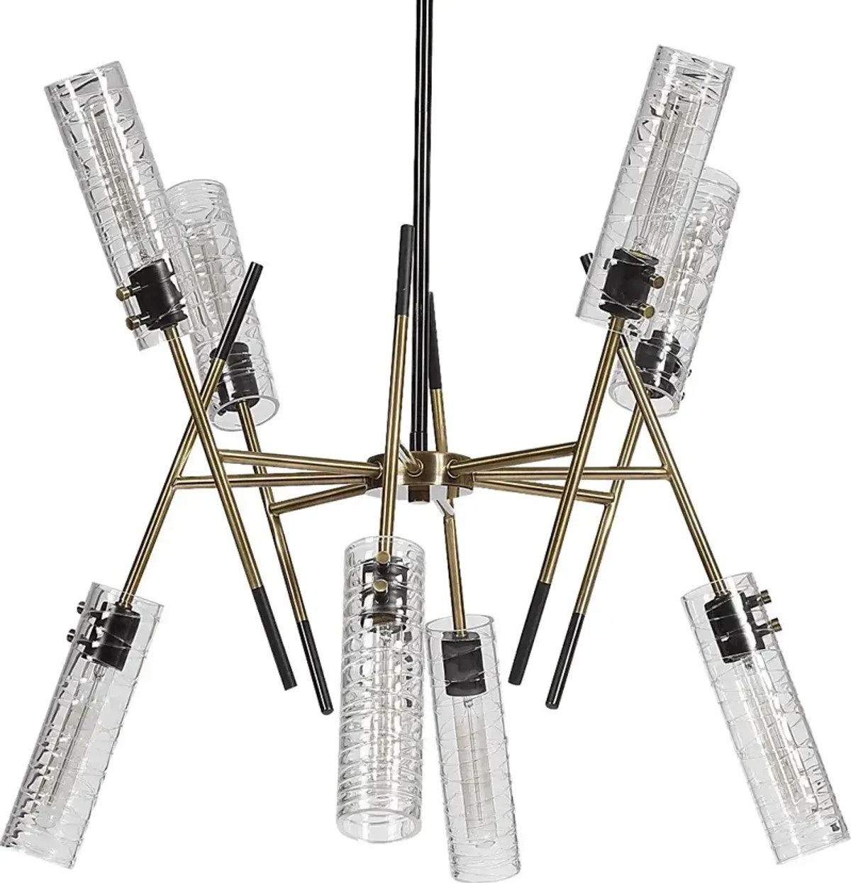 Jaxon Oaks Brass Chandelier