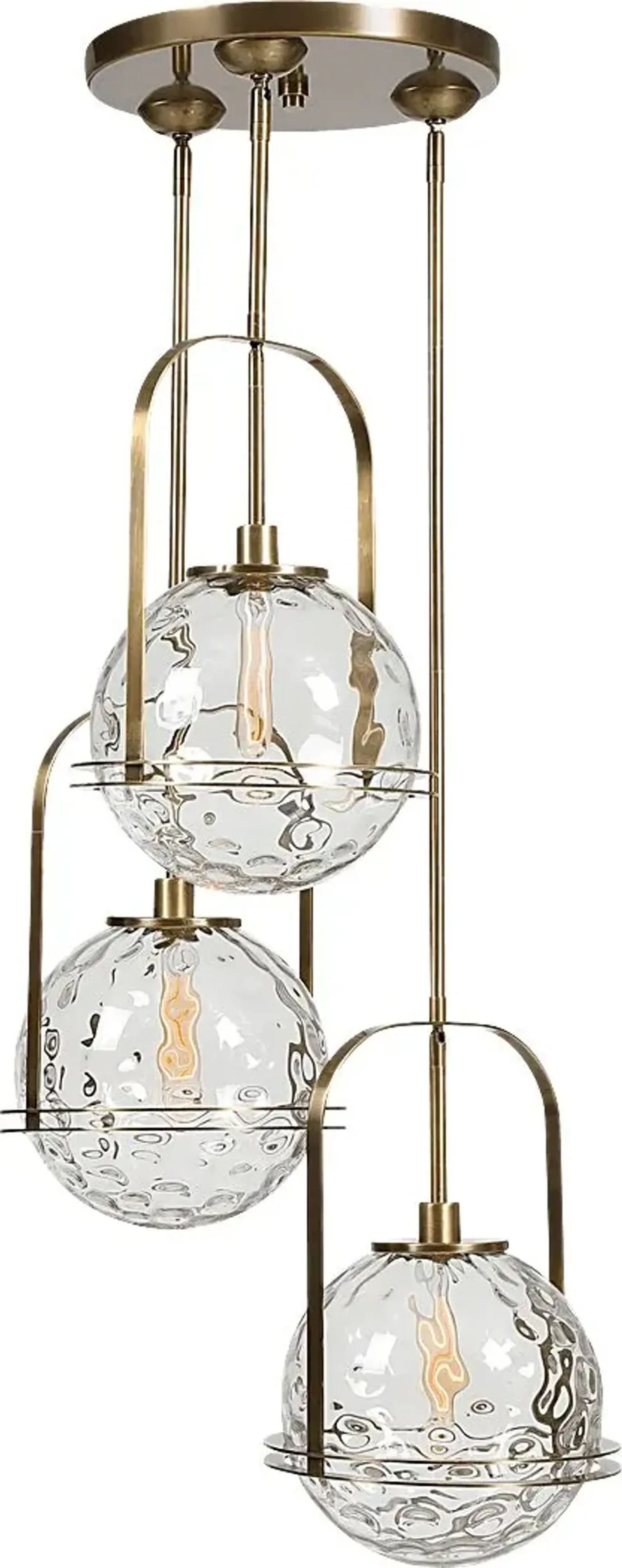 Mila Sea Brass Chandelier