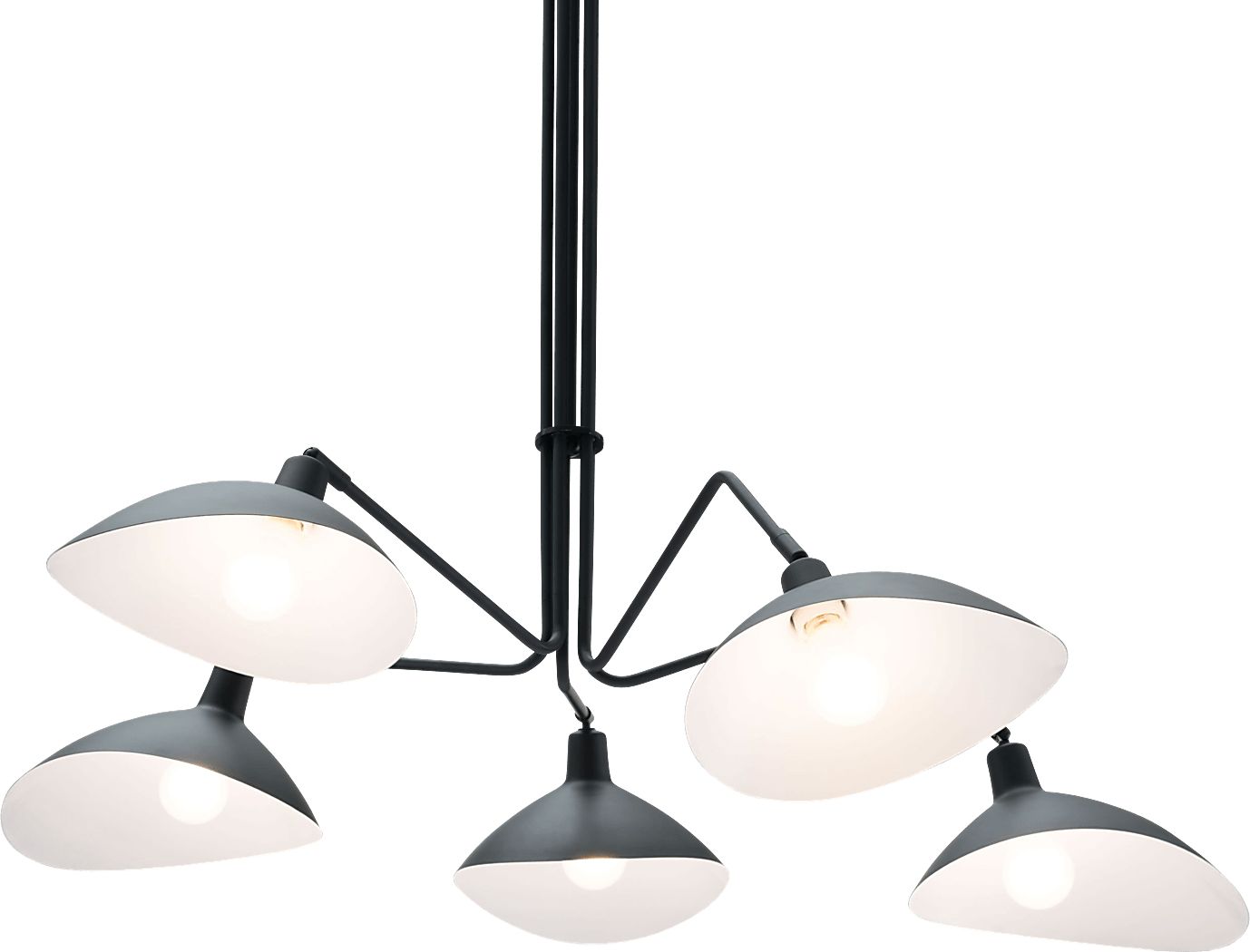 Sageside Cove Black Chandelier