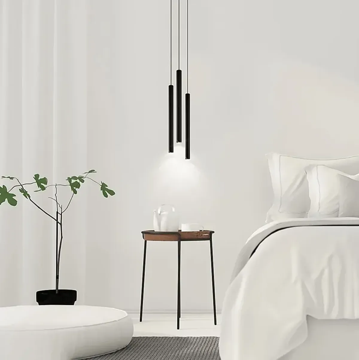 Islandia Alley Black Pendant