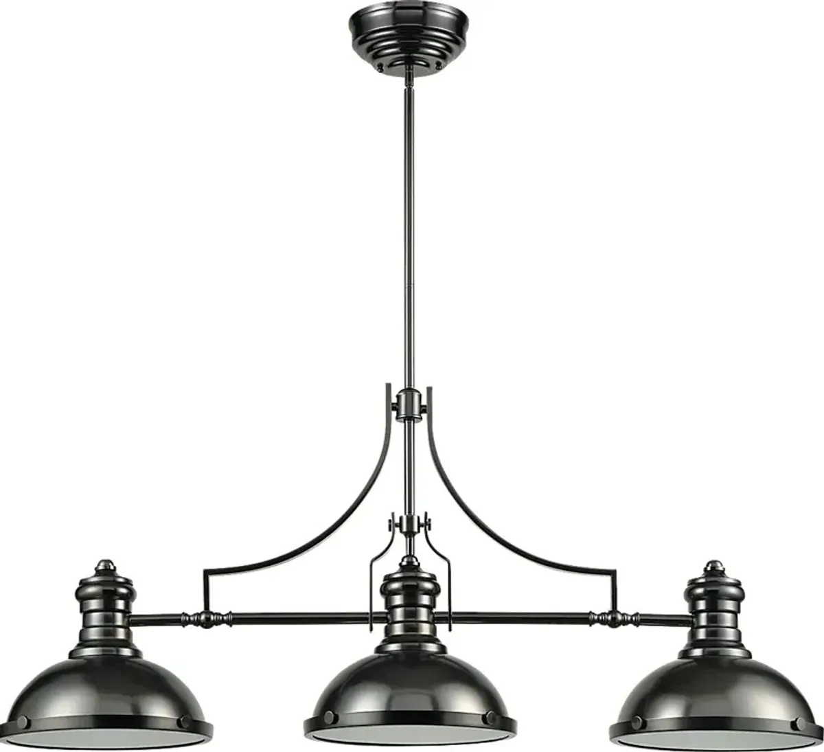 Santorini Drive Slate Chandelier