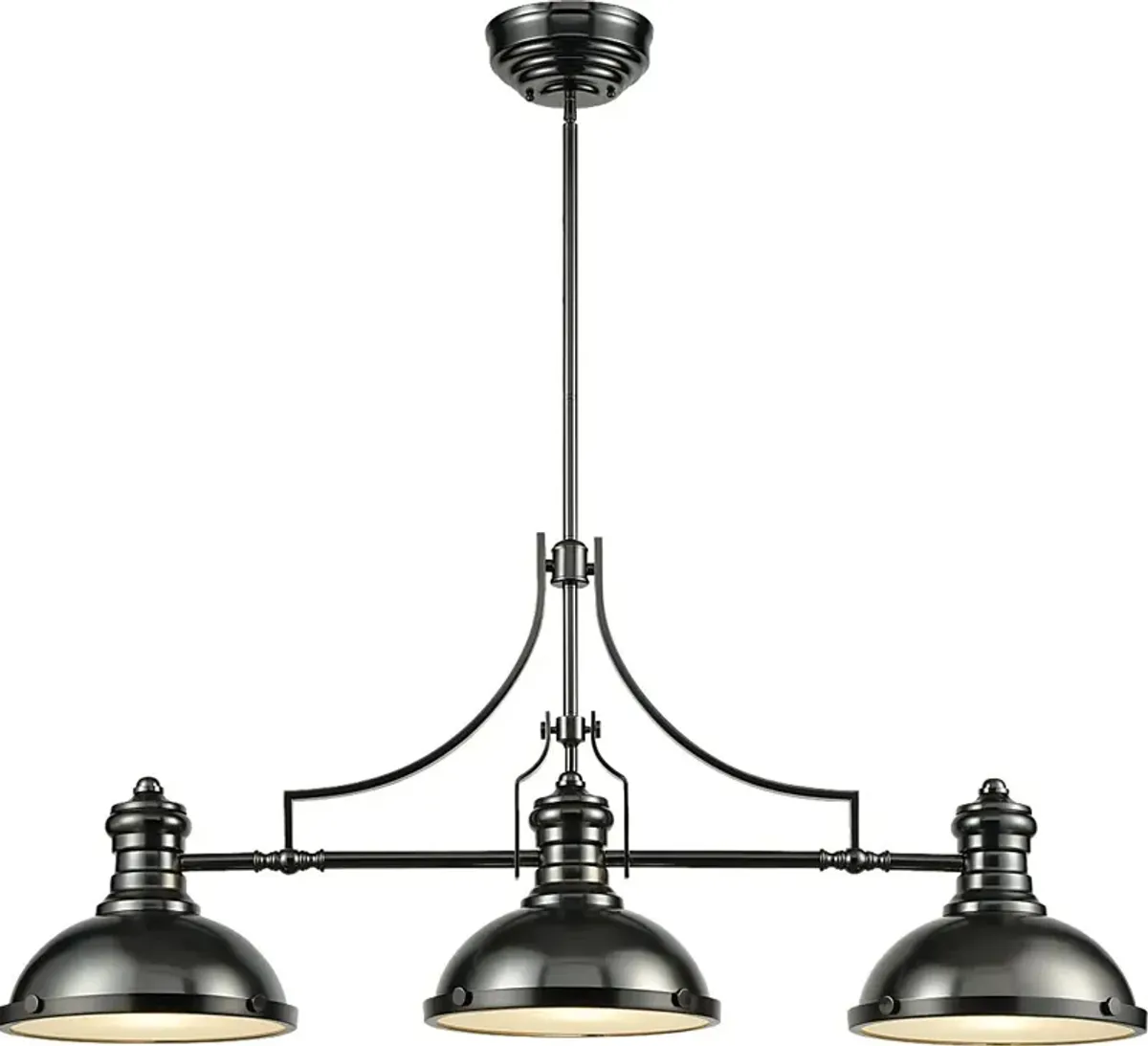 Santorini Drive Slate Chandelier