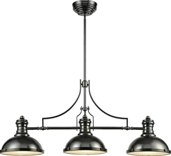 Santorini Drive Slate Chandelier