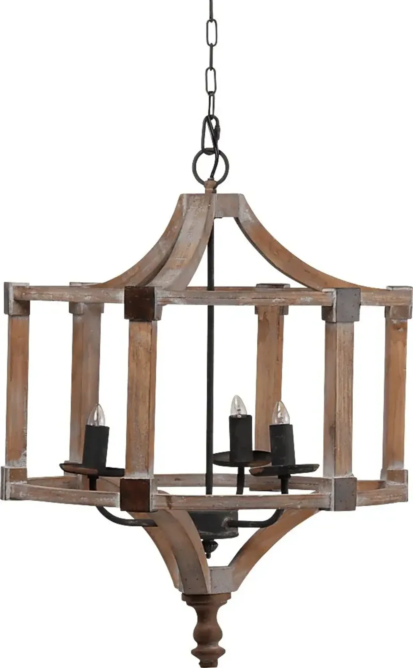 Saginaw Road Brown Chandelier