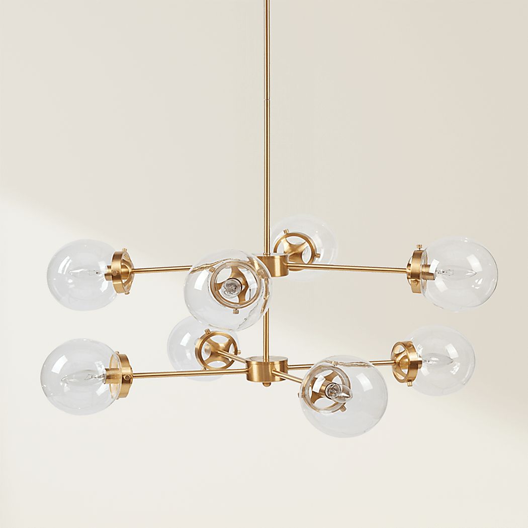 Ensign Place Gold Chandelier