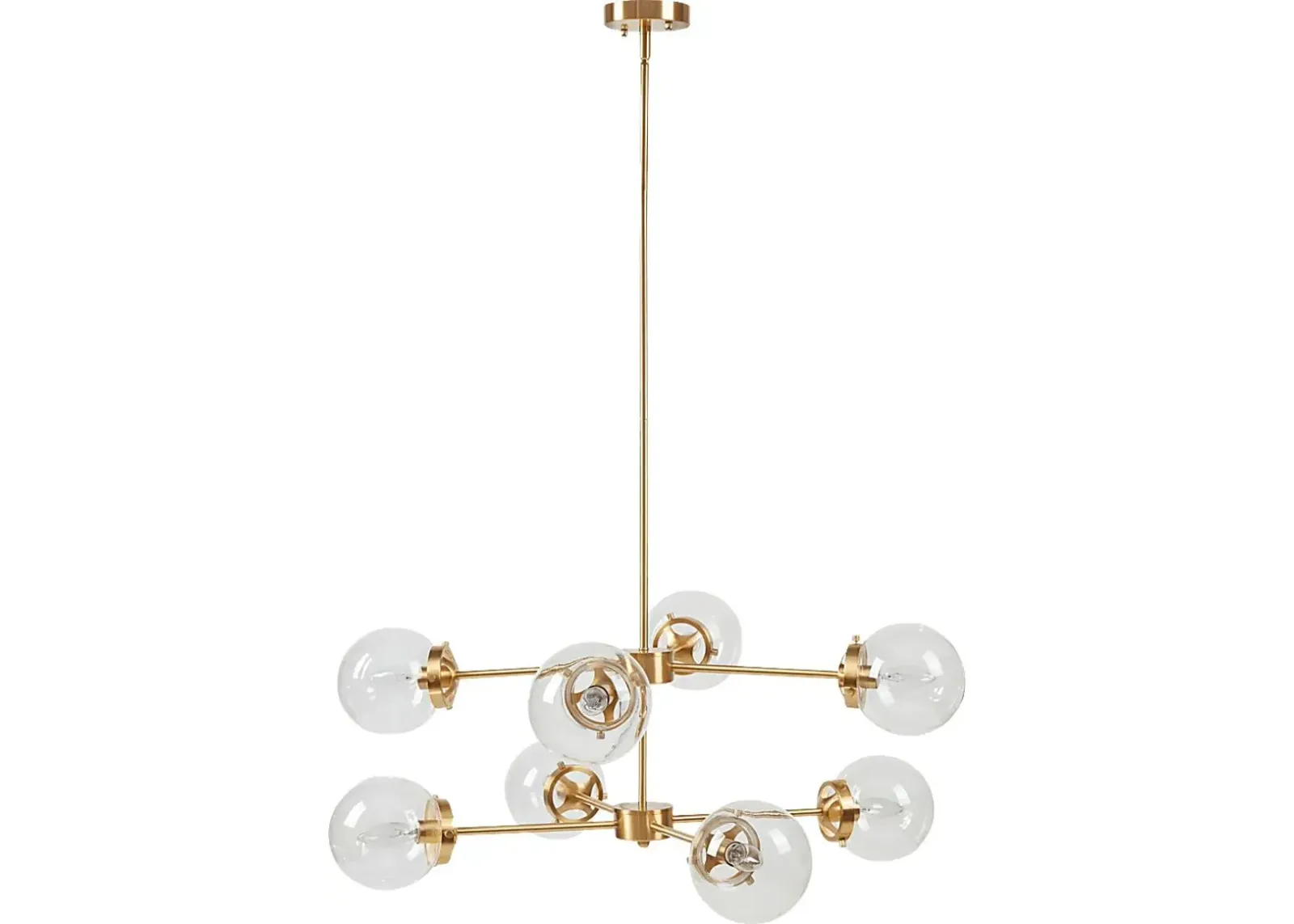 Ensign Place Gold Chandelier