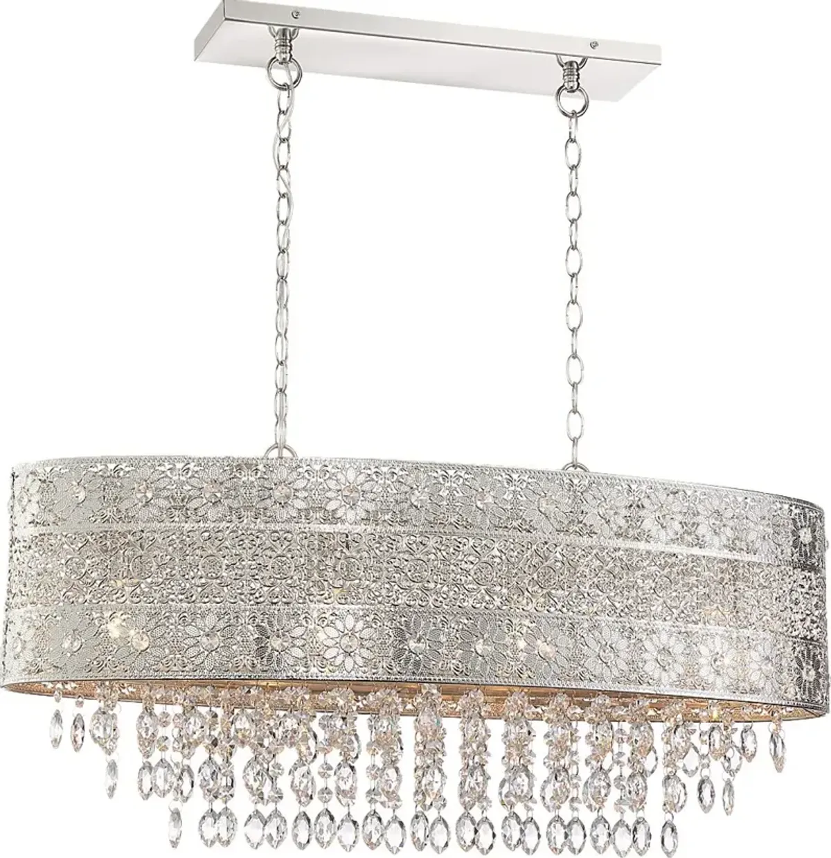 Cooper Lane Nickel Chandelier