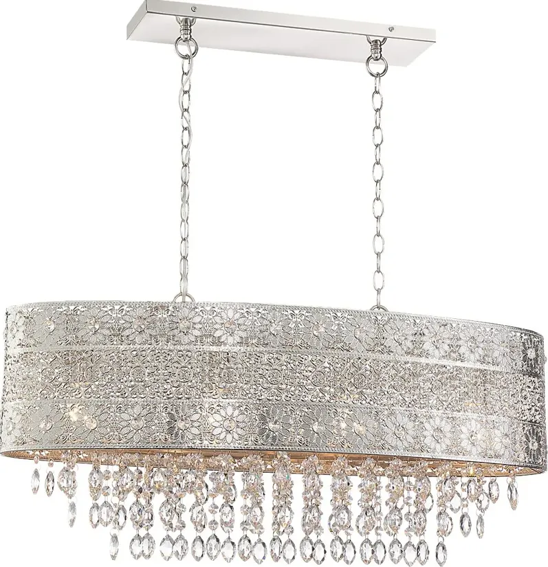 Cooper Lane Nickel Chandelier