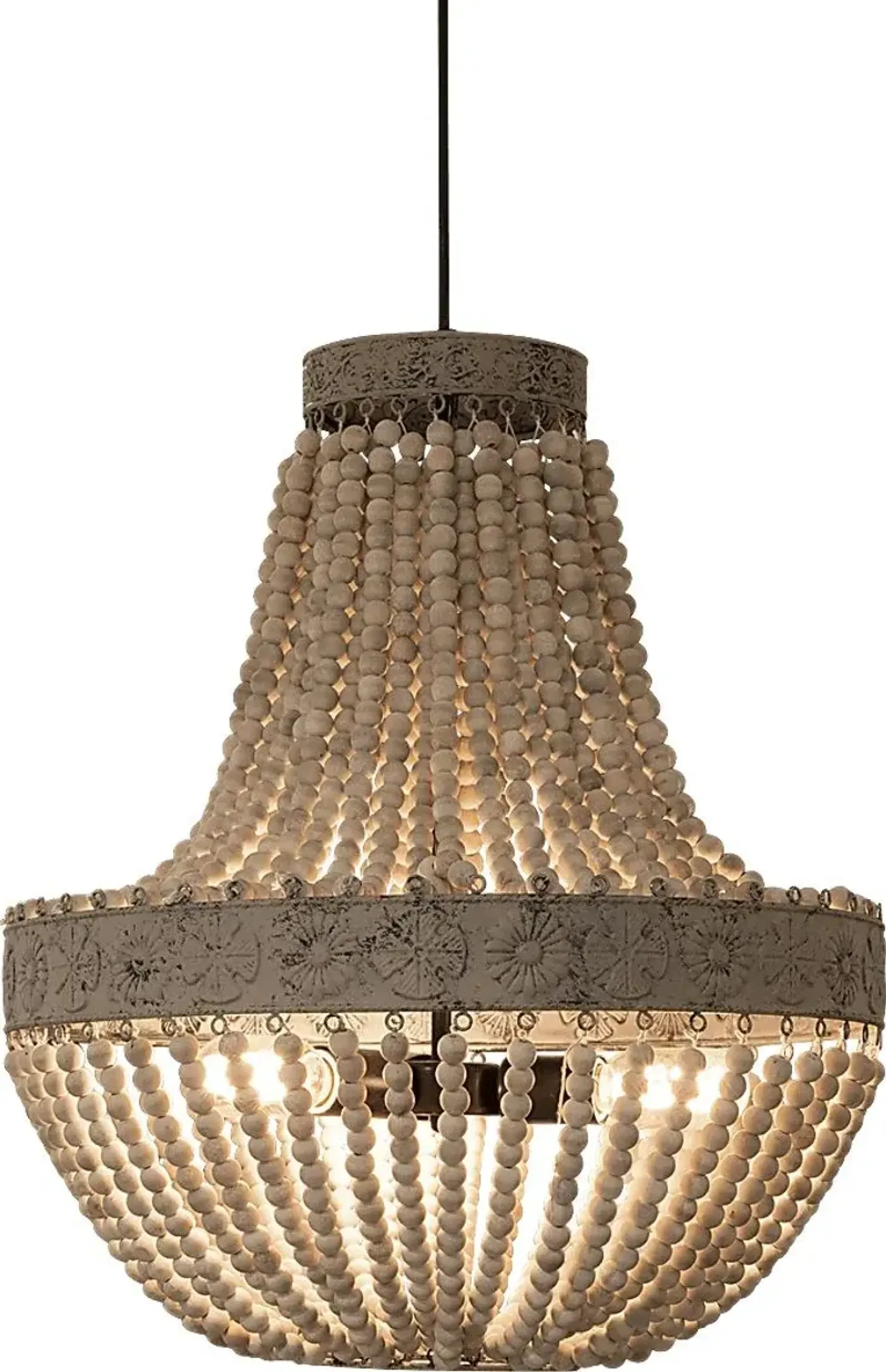 Baytree Gray Chandelier