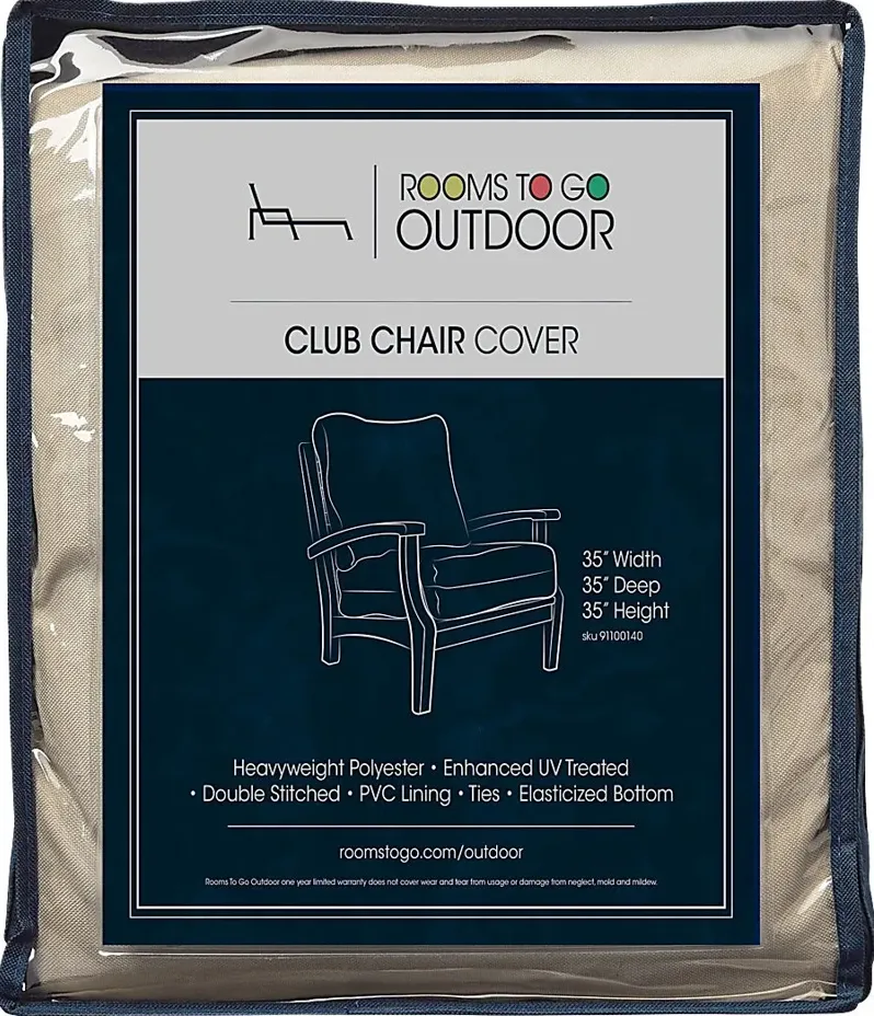 Patio Club Chair Cover