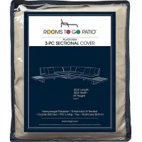 Platform 3 Pc Patio Sectional Cover