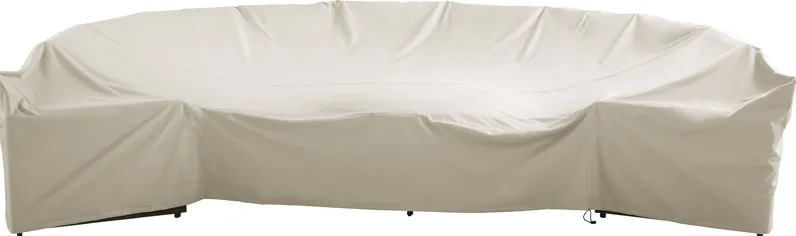 Siesta Key 3 Pc Patio Curved Sectional Cover