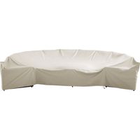 Siesta Key 3 Pc Patio Curved Sectional Cover