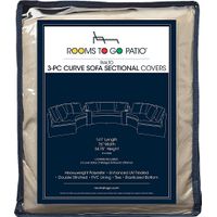 Rialto 3 Pc Patio Curved Sectional Cover