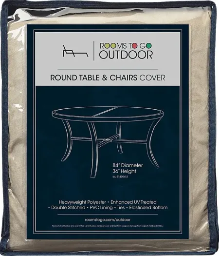 Patio Round Dining Set Cover