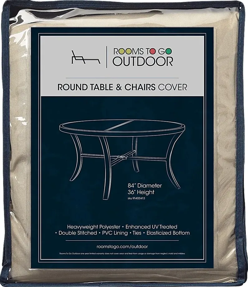 Patio Round Dining Set Cover