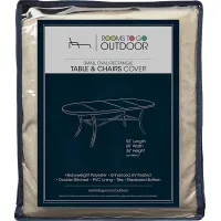 Patio 92 in. Dining Set Cover