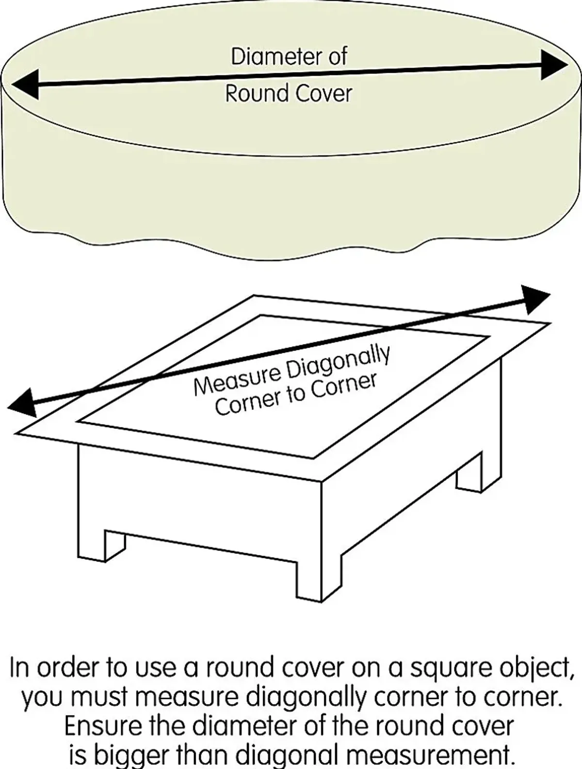 Patio 60 in. Fire Pit Cover