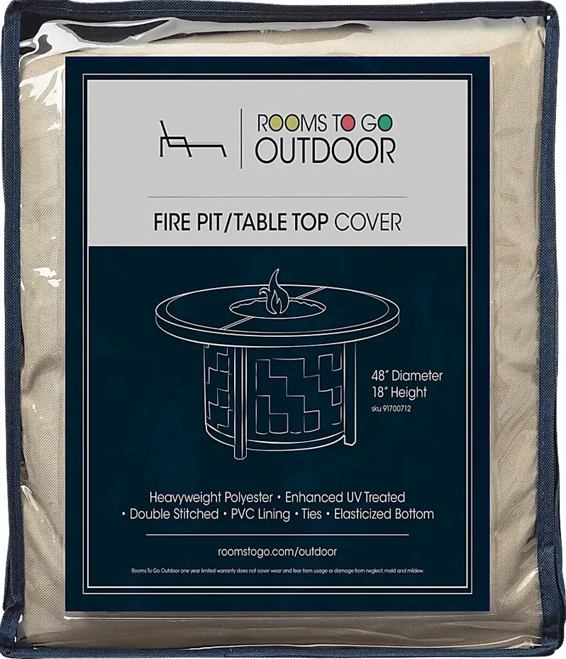 Patio 48 in. Fire Pit Cover