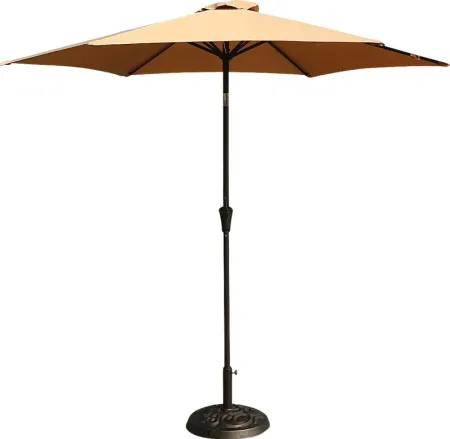 Outdoor Fantine Taupe Umbrella