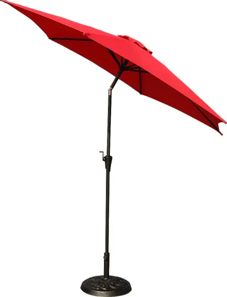 Outdoor Fantine Red Umbrella