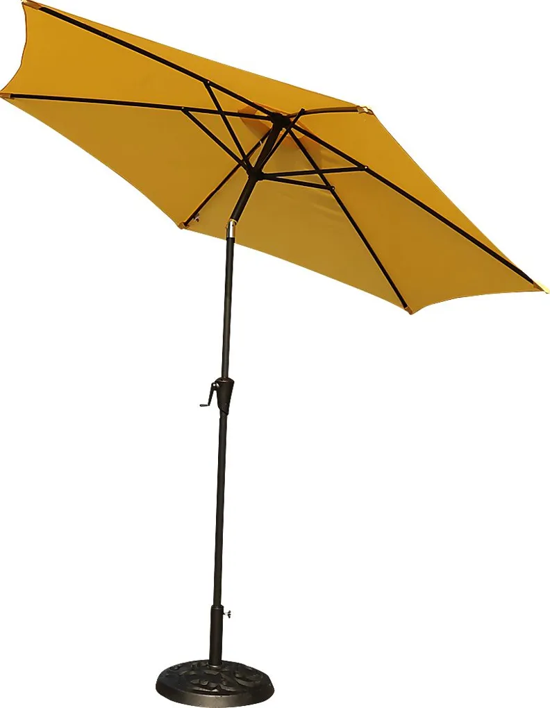Outdoor Fantine Yellow Umbrella