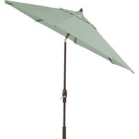 Seaport 9' Octagon Green Outdoor Umbrella
