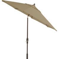 Seaport 9' Octagon Beige Outdoor Umbrella
